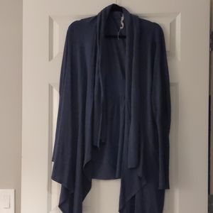 Long Blue Cardigan